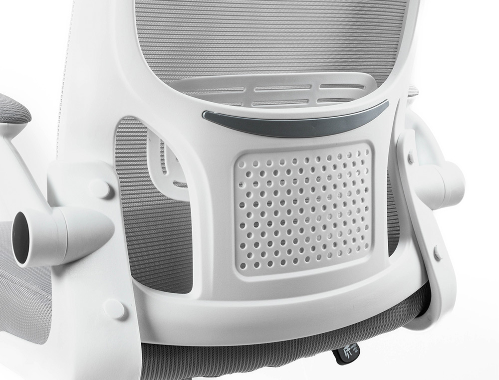 SILLA Q-CONNECT OFICINA ALBA MALLA BASE METALICA ALT MAX 1110 ANC 610 PROF 580 RUEDAS PREMIUM COLOR GRIS