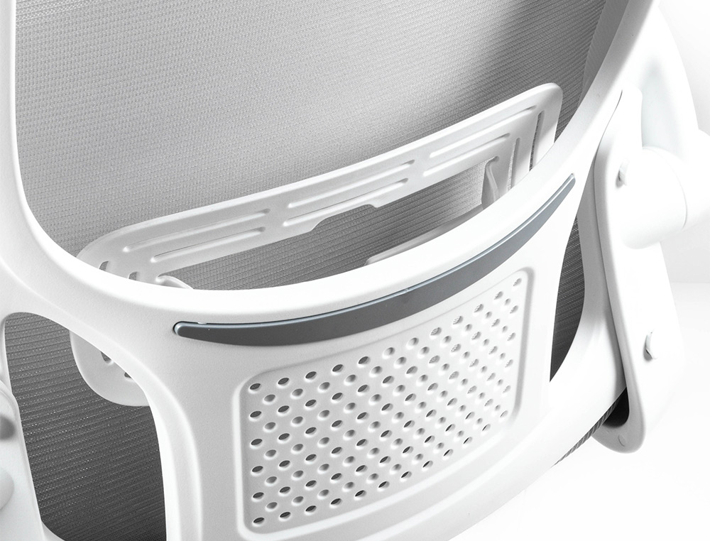 SILLA Q-CONNECT OFICINA ALBA MALLA BASE METALICA ALT MAX 1110 ANC 610 PROF 580 RUEDAS PREMIUM COLOR GRIS