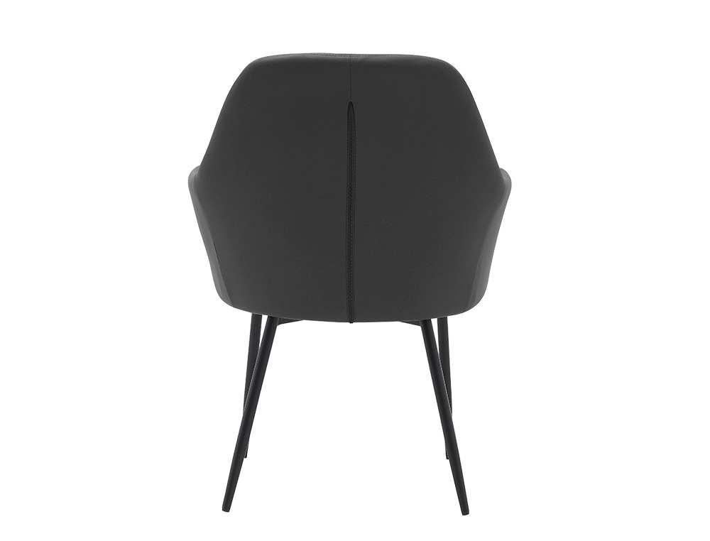SILLA Q-CONNECT CONFIDENTE SIEMIONE BASE METALICA ALT MAX 820 ANC 570 PROF 580 COLOR GRIS OSCURO