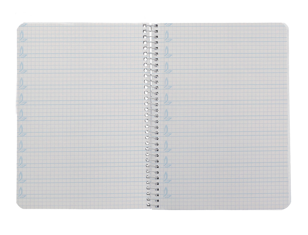 CUADERNO ESPIRAL LIDERPAPEL A5 PAUTAGUIA TAPA BLANDA 40H 75GR CUADRO PAUTADO 4MM COLOR AMARILLO