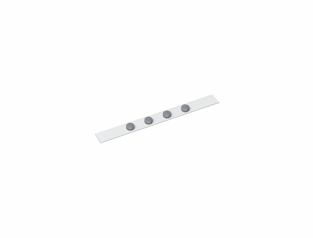 BARRA MAGNETICA MAUL STANDARD LONGITUD 100 CM COLOR BLANCO CON CUATRO IMANES INCLUIDOS