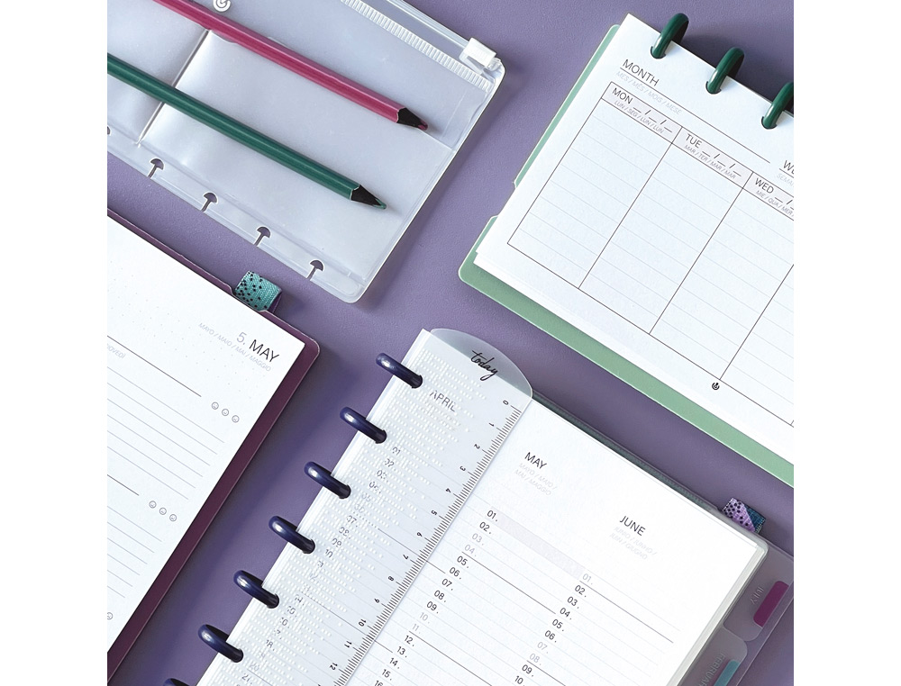 PLANIFICADOR CARCHIVO INGENIOX MY WEEK CHECK LIST MY WEEK SEMANAL TURQUESA 105X210 MM