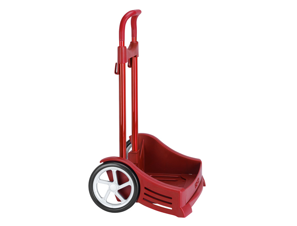 CARRO ESCOLAR SAFTA PORTAMOCHILA EVOLUTION ROJO