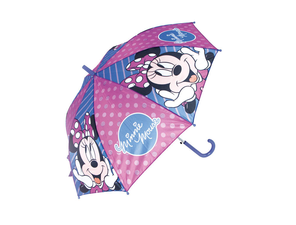PARAGUAS ESCOLAR SAFTA 48 CM MINNIE MOUSE LUCKY