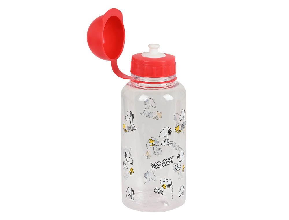 BOTELLA ESCOLAR SAFTA 500 ML 69X180 MM SNOOPY FRIENDS FOREVER