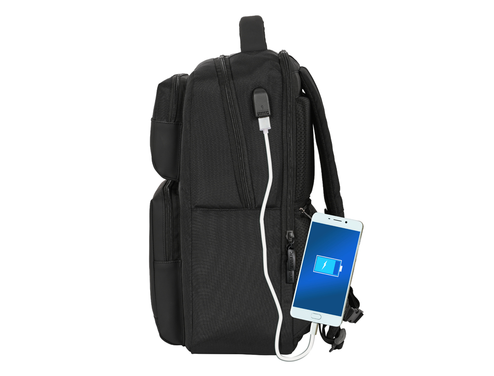 CARTERA ESCOLAR SAFTA SEVILLA F.C. PREMIUM MOCHILA ORDENADOR 15,6
