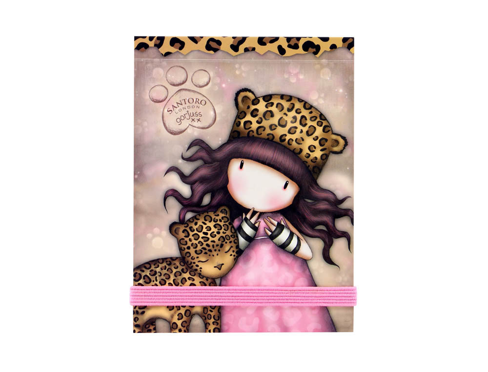 CUADERNO DE BOLSILLO SAFTA SANTORO GORJUSS WILD EXPOSITOR DE 12 UNIDADES SURTIDAS 256X75X177 MM