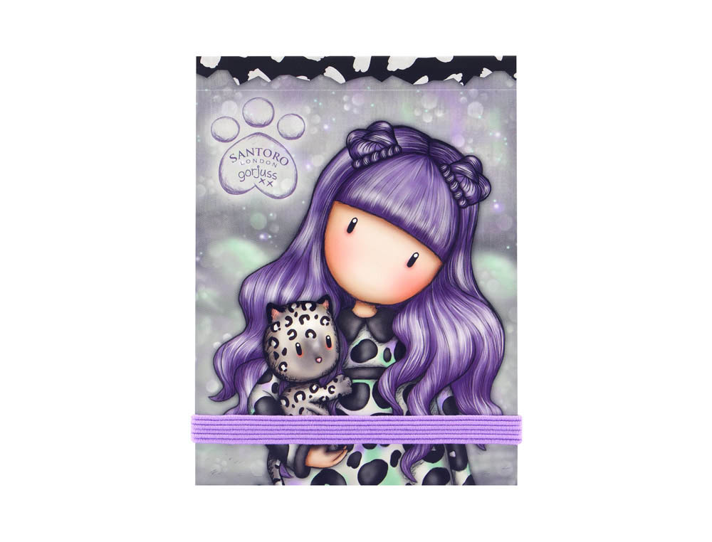 CUADERNO DE BOLSILLO SAFTA SANTORO GORJUSS WILD EXPOSITOR DE 12 UNIDADES SURTIDAS 256X75X177 MM