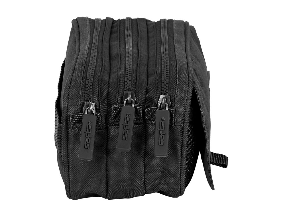 BOLSO ESCOLAR PORTATODO SAFTA TRIPLE BIG SAFTA BASICS 100X215X80 MM