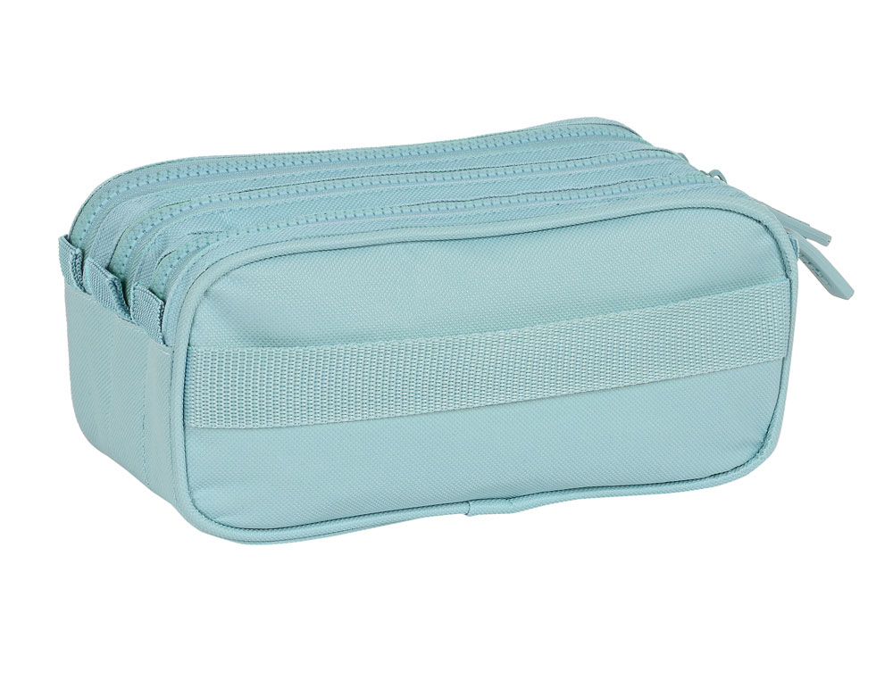 BOLSO ESCOLAR PORTATODO SAFTA TRIPLE BIG SAFTA BASICS 100X215X80 MM