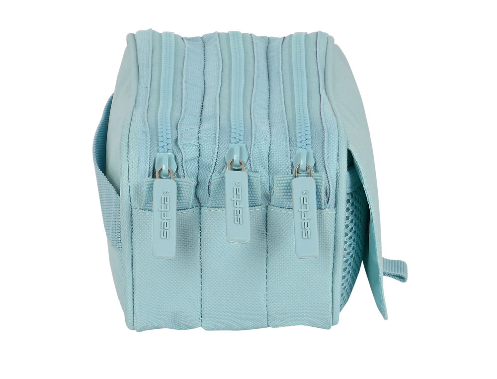 BOLSO ESCOLAR PORTATODO SAFTA TRIPLE BIG SAFTA BASICS 100X215X80 MM