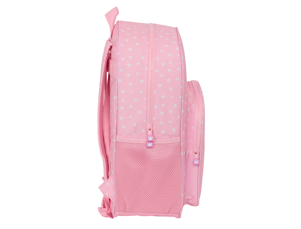 MOCHILA SAFTA ADAPTABLE A CARRO RECICLADO GLOWLAB KIDS SWEET HOME 140X330X420 MM
