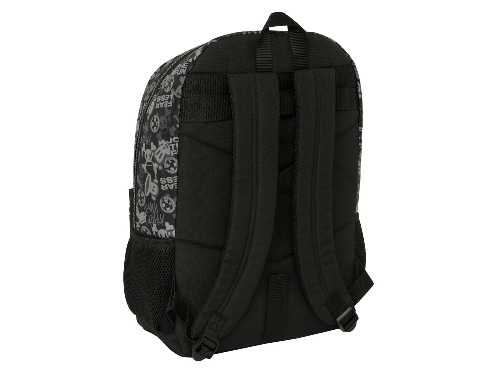 MOCHILA SAFTA ADAPTABLE A CARRO PAUL FRANK 140X330X460 MM