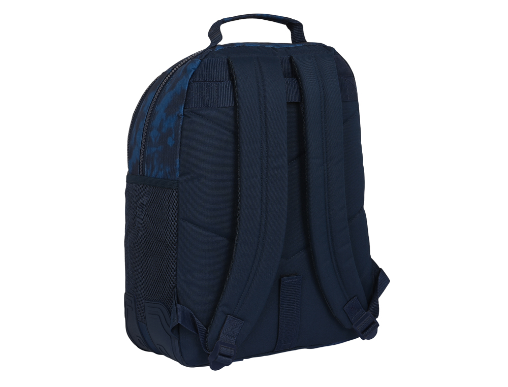 MOCHILA SAFTA DOBLE CON CANTONERAS ADAPTABLE A CARRO BATMAN LEGENDARY 150X320X420 MM