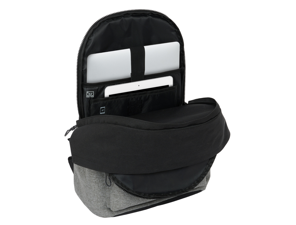 MOCHILA SAFTA DOBLE PARA PORTATIL 15,6