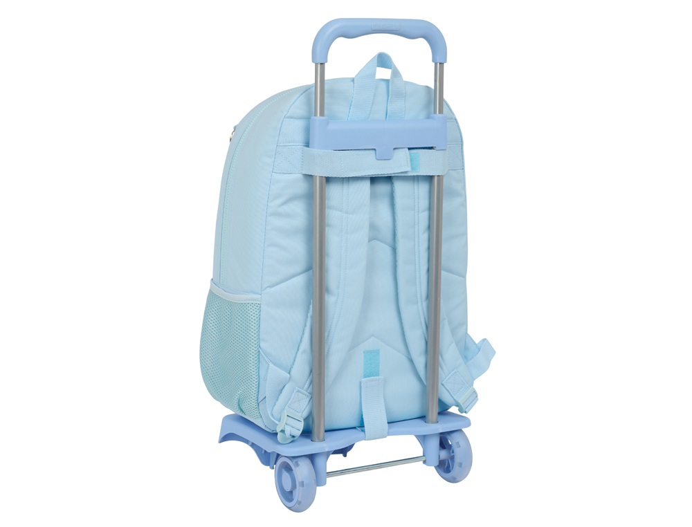 MOCHILA SAFTA MOD. 876 CON CARRO 905 GLOWLAB CISNES 140X300X460 MM