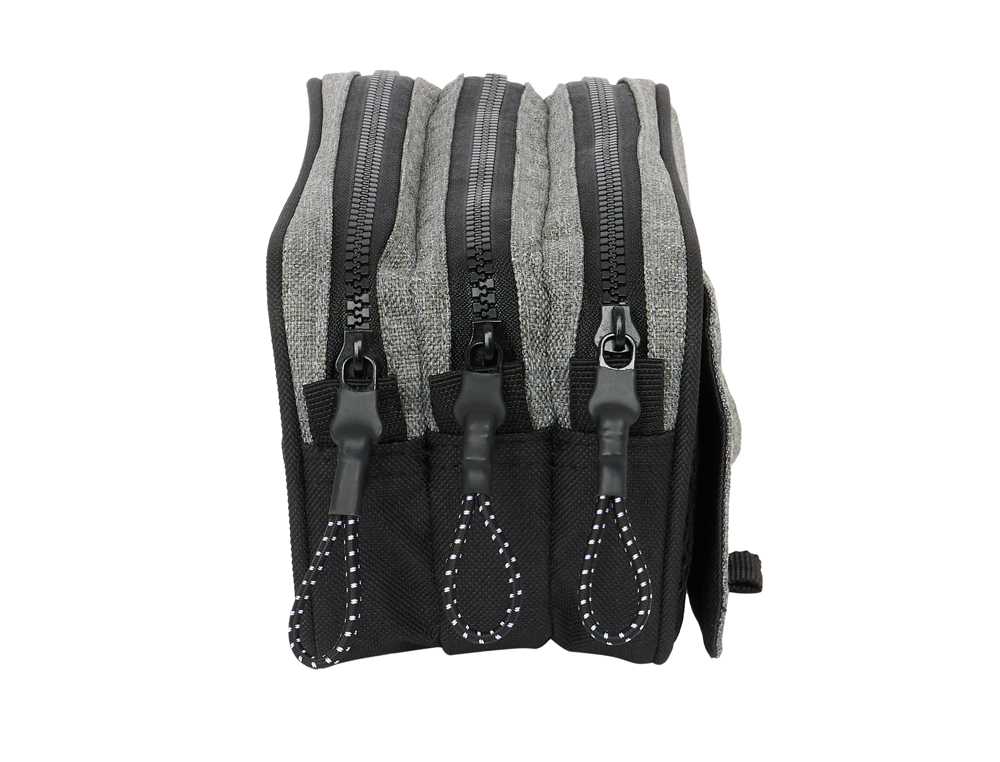 BOLSO ESCOLAR PORTATODO SAFTA TRIPLE BIG ECKO UNLTD. RHINO 80X215X100 MM