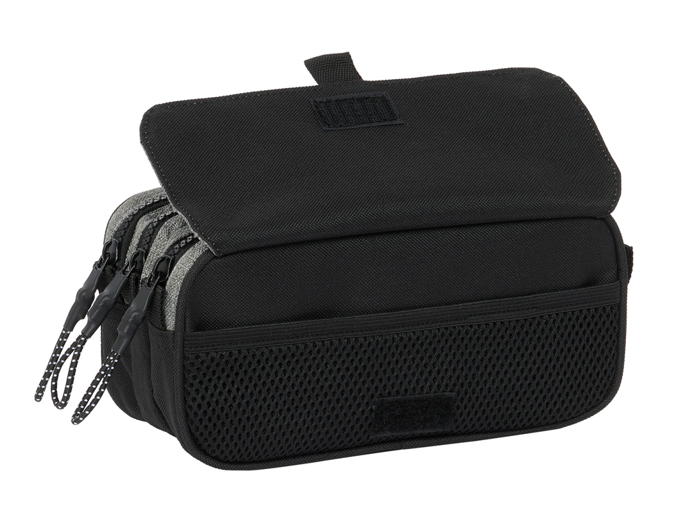BOLSO ESCOLAR PORTATODO SAFTA TRIPLE BIG ECKO UNLTD. RHINO 80X215X100 MM