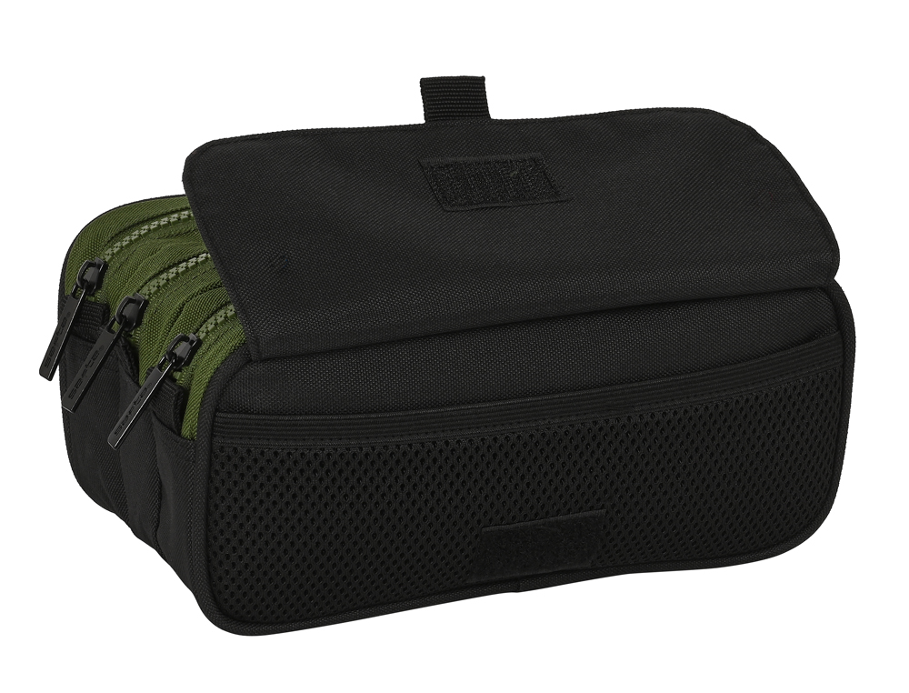 BOLSO ESCOLAR PORTATODO SAFTA TRIPLE BIG SAFTA DARK FOREST 80X215X100 MM