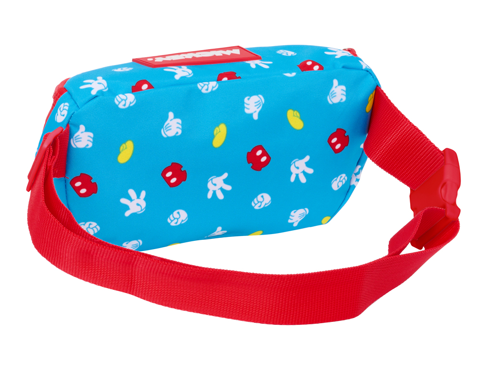 RIÑONERA SAFTA MICKEY MOUSE FANTASTIC 90X230X120 MM