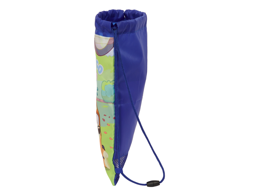 SACO PLANO SAFTA JUNIOR BLUEY 10X260X340 MM