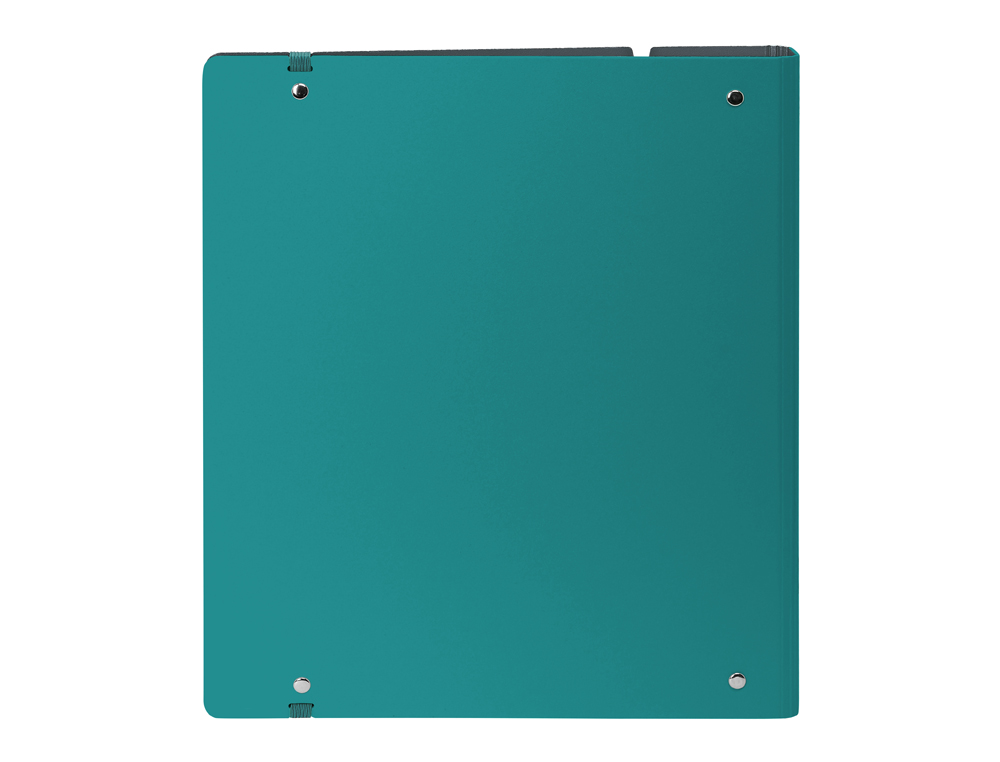 CARPETA CON RECAMBIO SAFTA DIN A4 CUADRO 5 MM POLIPROPILENO FOAM 4 ANILLAS 35MM AZUL