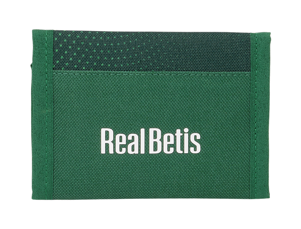 BILLETERA SAFTA RESISTENTE AL AGUA REAL BETIS BALOMPIE 95X125X10 MM