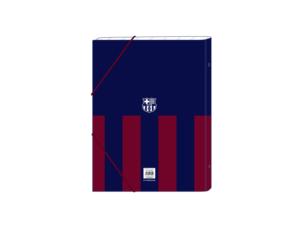 CARPETA CLASIFICADORA SAFTA FOLIO CARTON 12 DEPARTAMENTOS F.C. BARCELONA