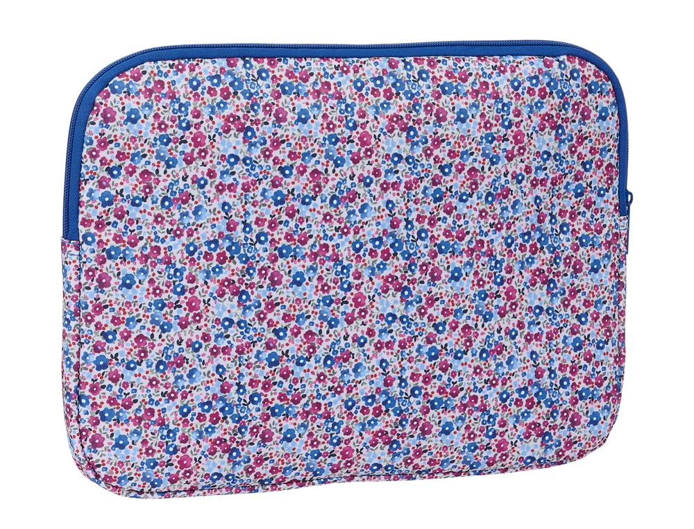 FUNDA PARA PORTATIL 14'' SAFTA NAIT NAIT FLORESISTENTE COIMBRA AZUL 250X340X20 MM