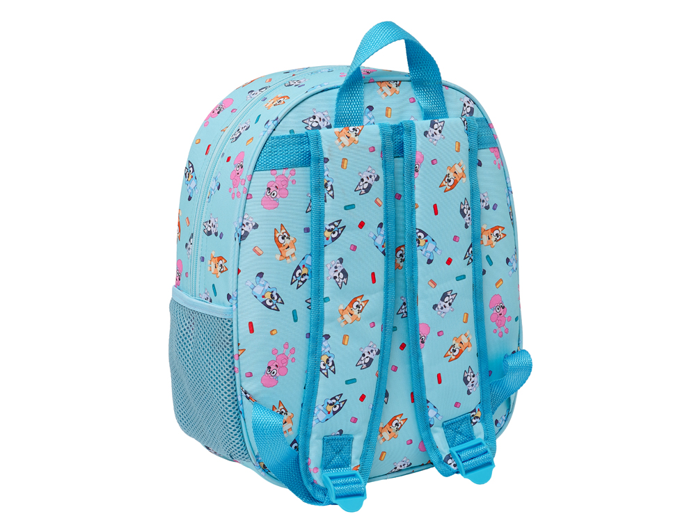 MOCHILA SAFTA 3D BLUEY 330X270X100 MM