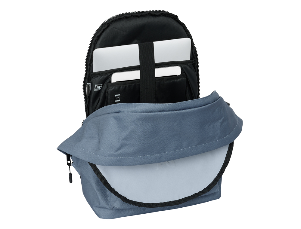 MOCHILA SAFTA DOBLE PARA PORTATIL 15,6