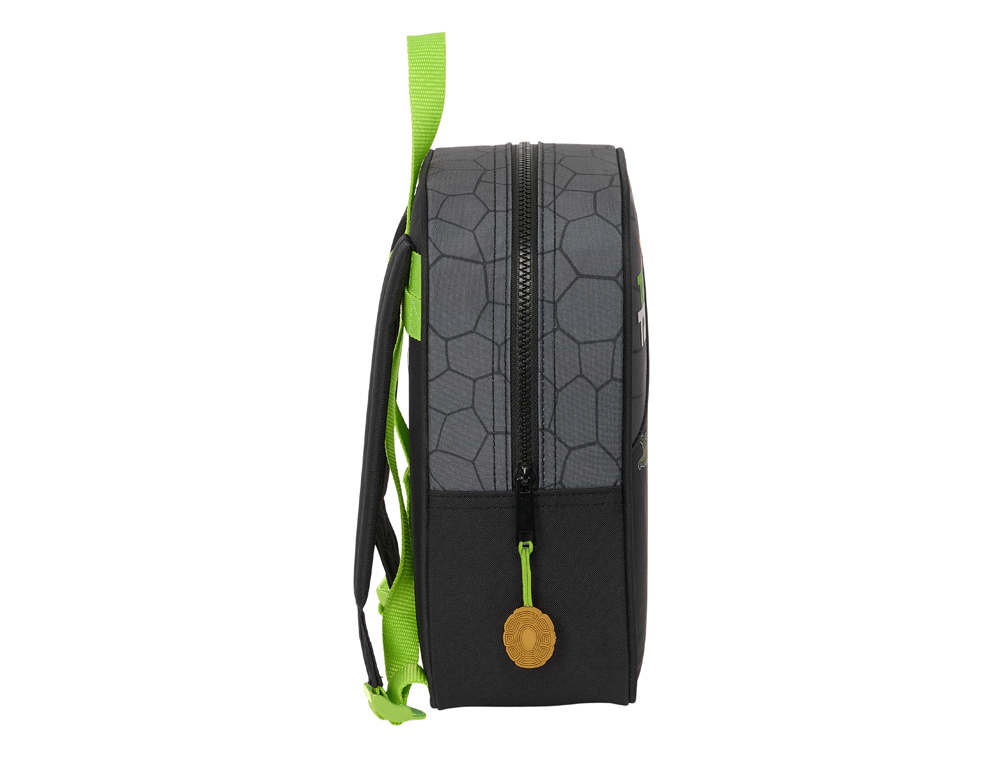 MOCHILA SAFTA GUARDERIA ADAPTABLE A CARRO TORTUGAS NINJA 270X220X100 MM