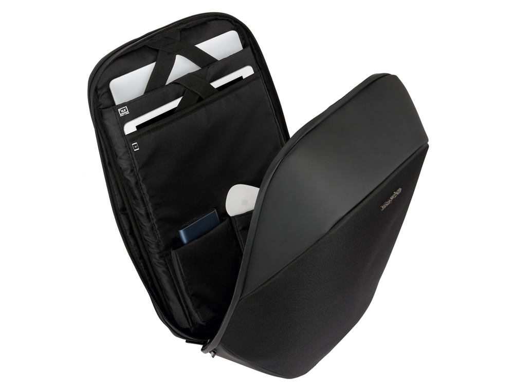 MOCHILA SAFTA SISTEMA REDUCCION DE PESO BUSINESS 440X300X160 MM
