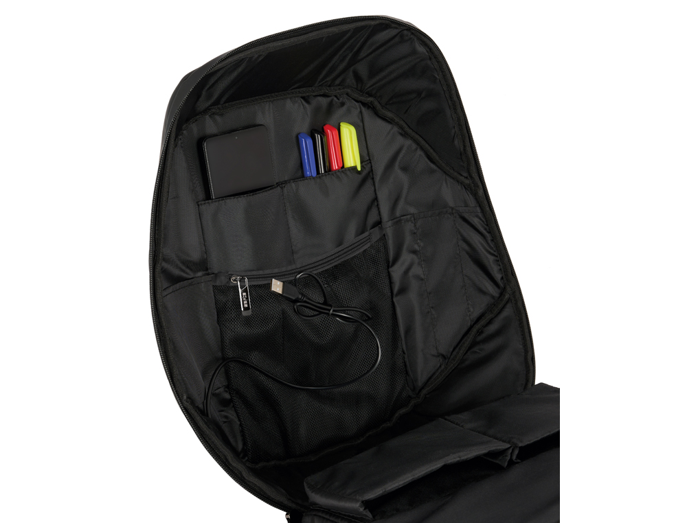 MOCHILA SAFTA SISTEMA REDUCCION DE PESO BUSINESS 440X300X160 MM