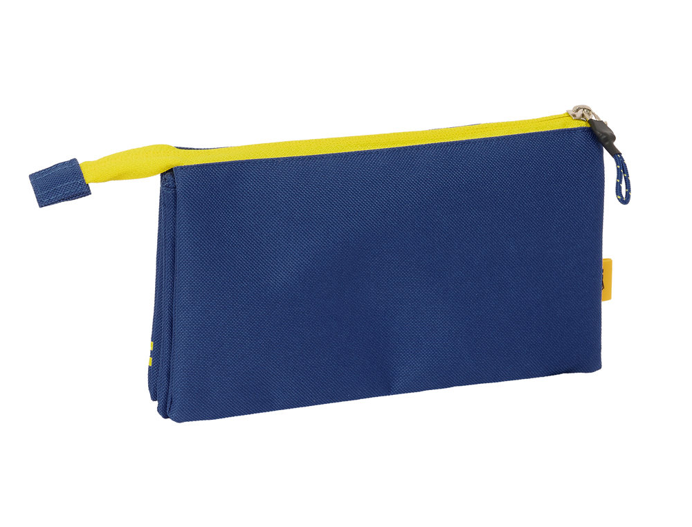BOLSO ESCOLAR PORTATODO SAFTA TRIPLE KINGS LEAGUE X-BUYER 120X220X30 MM