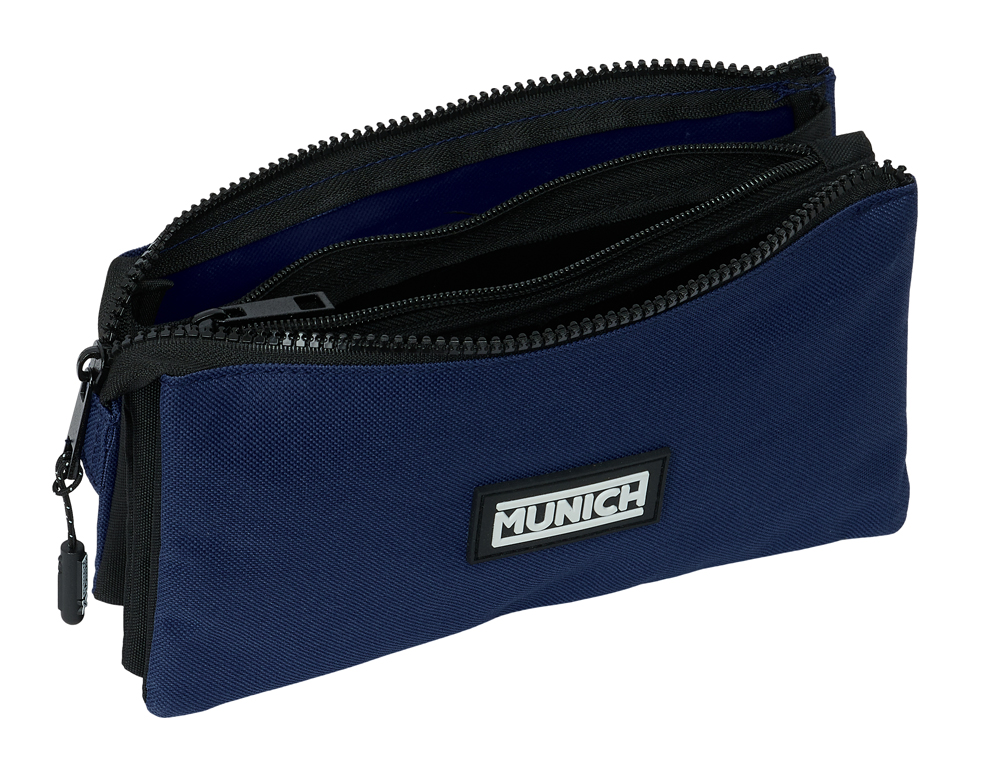 BOLSO ESCOLAR PORTATODO SAFTA TRIPLE MUNICH BASICS BOY 120X220X30 MM