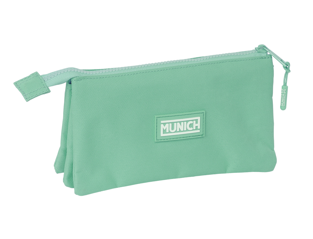 BOLSO ESCOLAR PORTATODO SAFTA TRIPLE MUNICH BASICS GIRL 120X220X30 MM