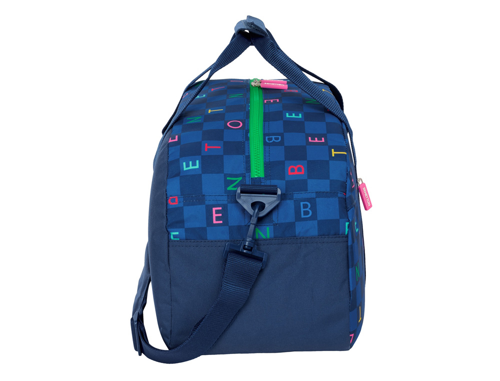BOLSA DE DEPORTE SAFTA BENETTON DAMERO 260X500X200 MM