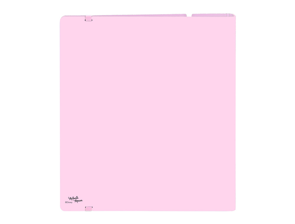 CARPETA CON RECAMBIO SAFTA DIN A4 CUADRO 5 MM POLIPROPILENO FOAM 4 ANILLAS 35MM MINNIE MOUSE NALVE