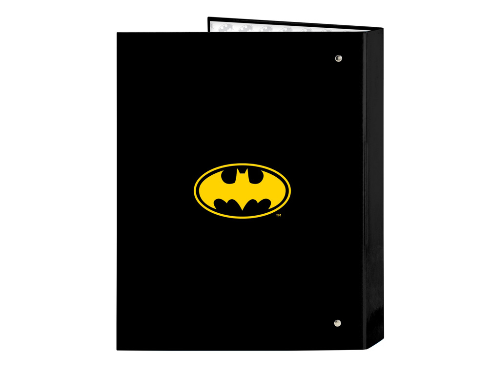 CARPETA CARTON FOLIO 4 ANILLAS MIXTAS SAFTA BATMAN GAME OVER