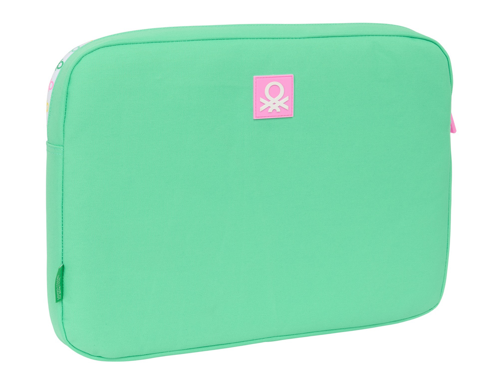 FUNDA PARA PORTATIL 15,6'' SAFTA BENETTON MINT 275X395X35 MM