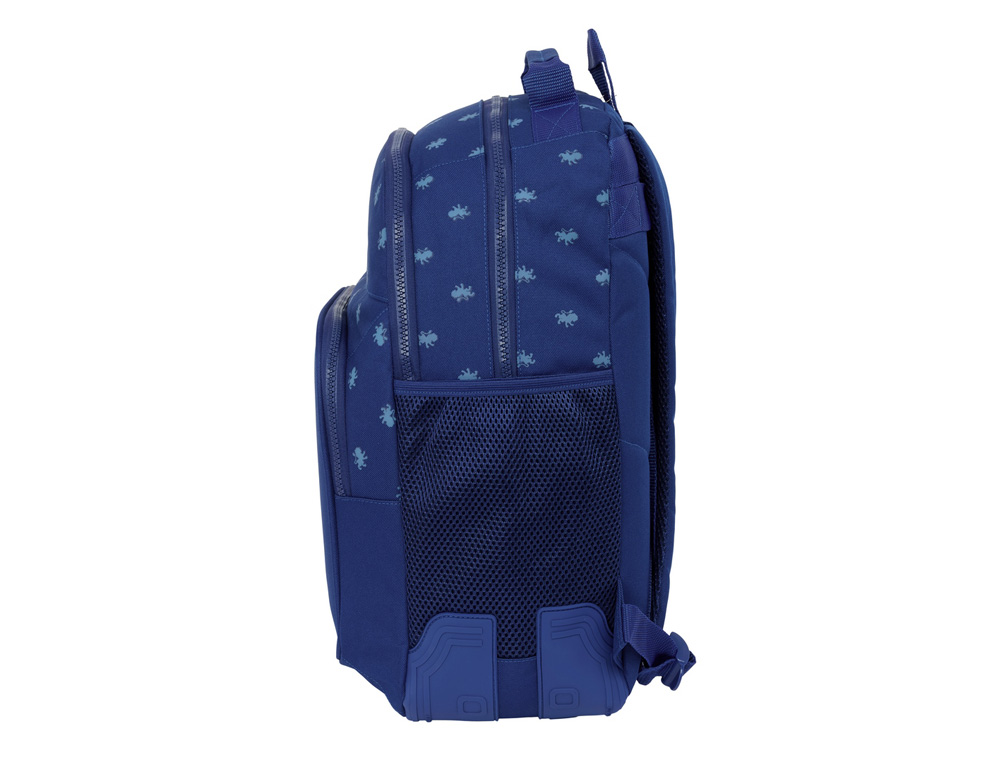 MOCHILA SAFTA DOBLE CON CANTONERAS ADAPTABLE A CARRO HARRY POTTER CAPTAIN 420X320X150 MM