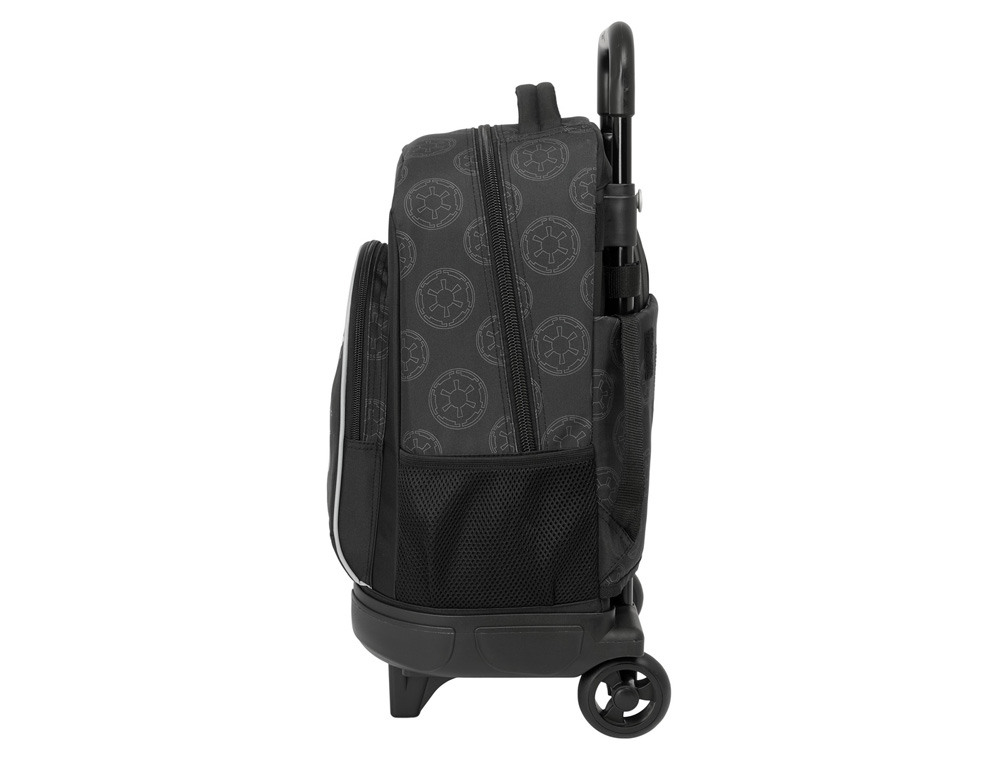 MOCHILA SAFTA GRANDE CON RUEDAS COMPACT EXTRAIBLE STAR WARS REBELLION 450X330X220 MM