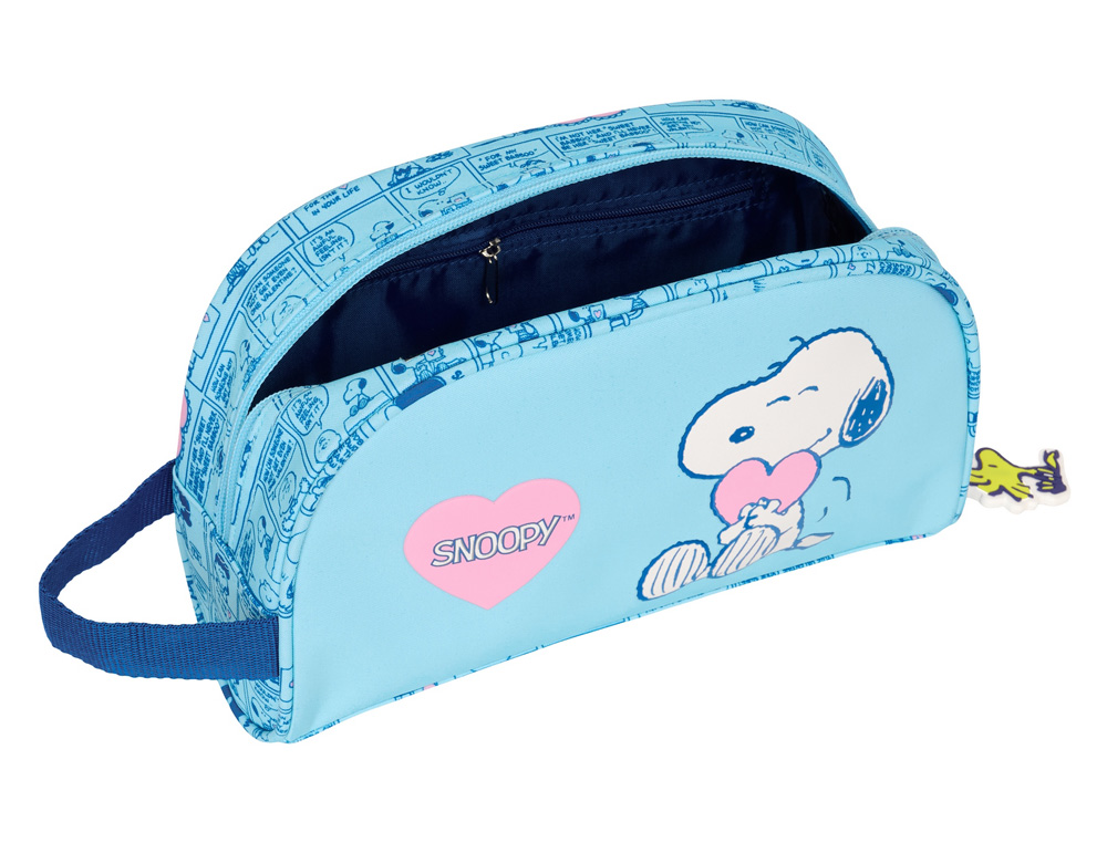 NECESER SAFTA ADAPTABLE A CARRO SNOOPY LOVE 160X260X90 MM