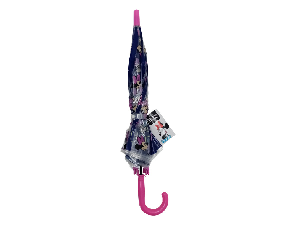 PARAGUAS SAFTA CUPULA 43 CM MINNIE MOUSE NALVE