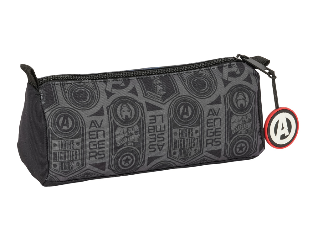 BOLSO ESCOLAR PORTATODO SAFTA AVENGERS VENDETTA 80X210X70 MM
