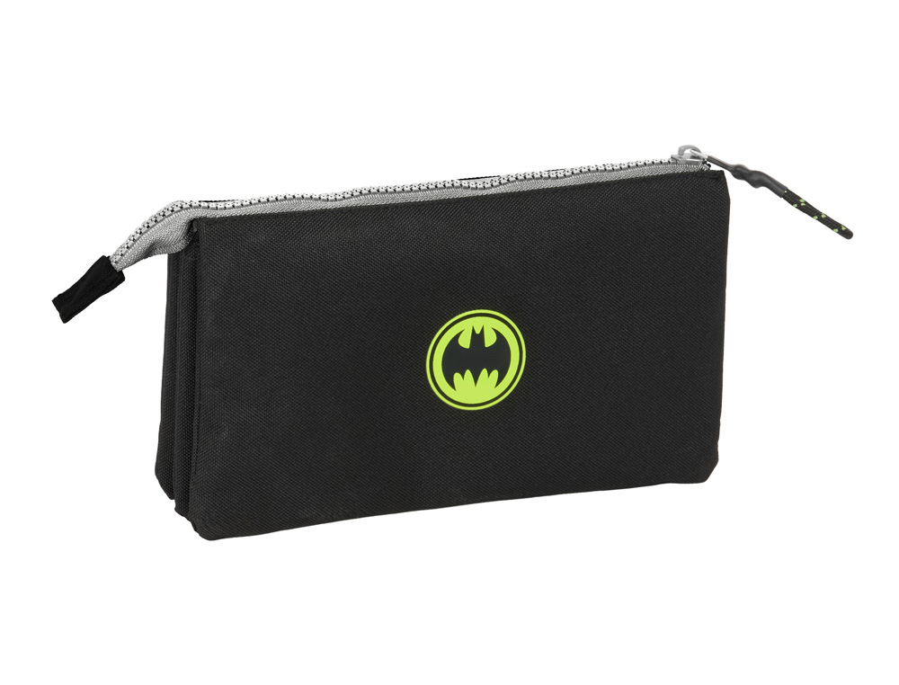 BOLSO ESCOLAR PORTATODO SAFTA TRIPLE BATMAN GAME OVER 120X220X30 MM