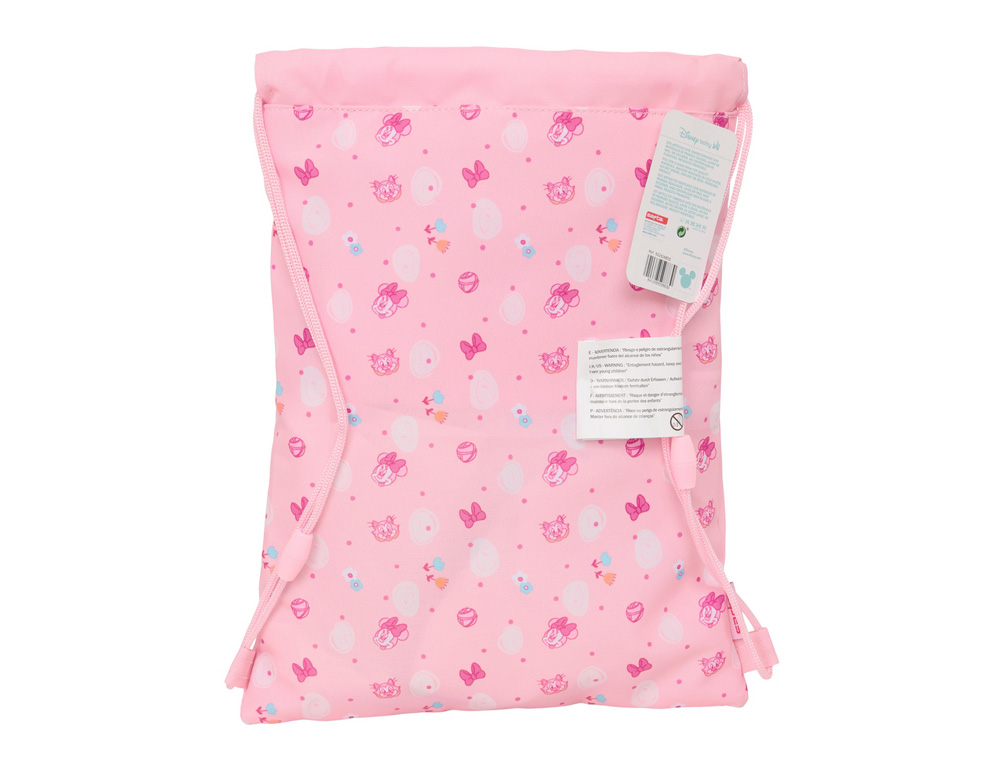 SACO PLANO SAFTA JUNIOR MINNIE MOUSE BABY 340X260X10 MM