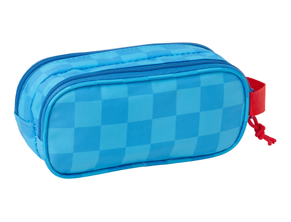 BOLSO ESCOLAR PORTATODO SAFTA DOBLE 3D MOCHILAS 3D MICKEY MOUSE 80X210X60 MM