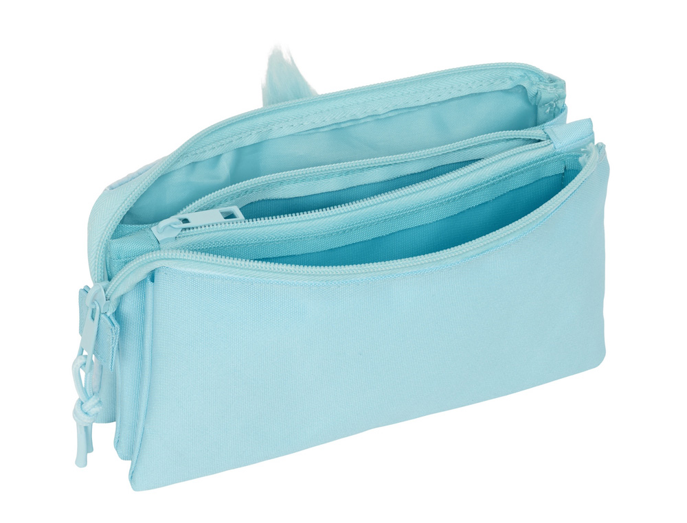 BOLSO ESCOLAR PORTATODO SAFTA TRIPLE FURBY 120X220X30 MM
